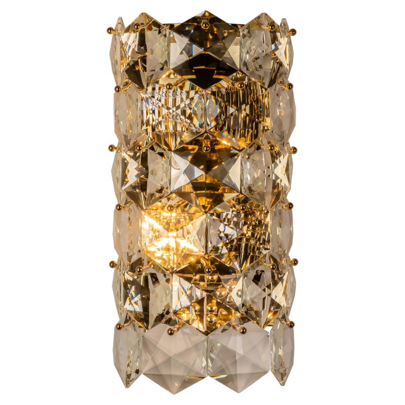 Бра Tiers Crystal Light Ermitage Wall Lamp Прозрачное Стекло Золотой Бра Tiers Crystal Light Ermitage Wall Lamp Прозрачное Стекло Золотой в Челябинске | Loft Concept