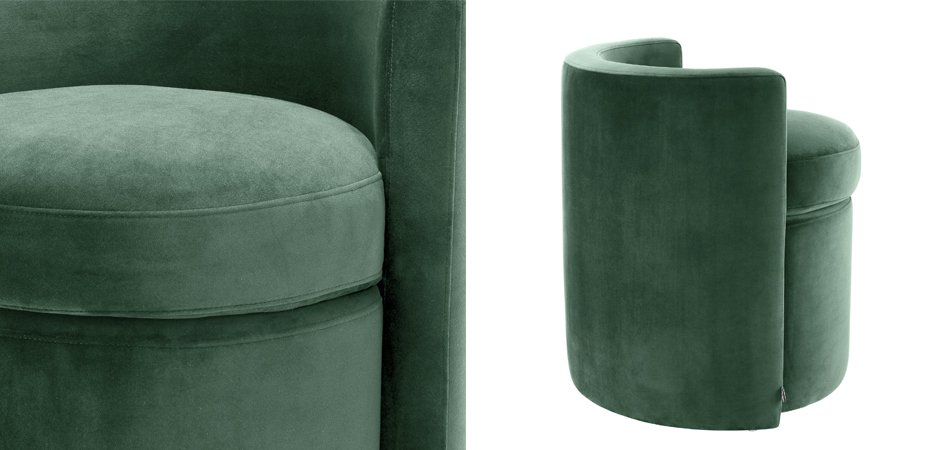 Кресло Eichholtz Stool Arcadia dark green Кресло Eichholtz Stool Arcadia dark green - Loft-Concept в Челябинске