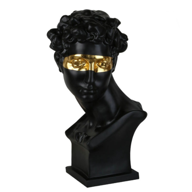 Статуэтка Bust Eyes Opposite Черный Золотой Статуэтка Bust Eyes Opposite Черный Золотой в Челябинске | Loft Concept