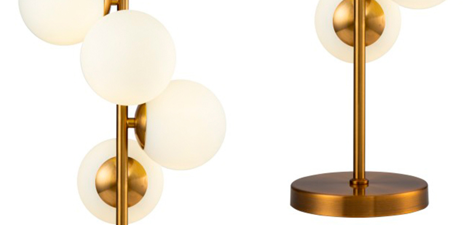 Настольная лампа White Balls Table lamp Настольная лампа White Balls Table lamp - Loft-Concept в Челябинске