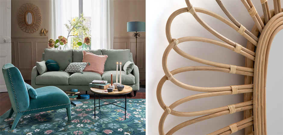 Зеркало Mirror Rattan Oval Зеркало Mirror Rattan Oval - Loft-Concept в Челябинске