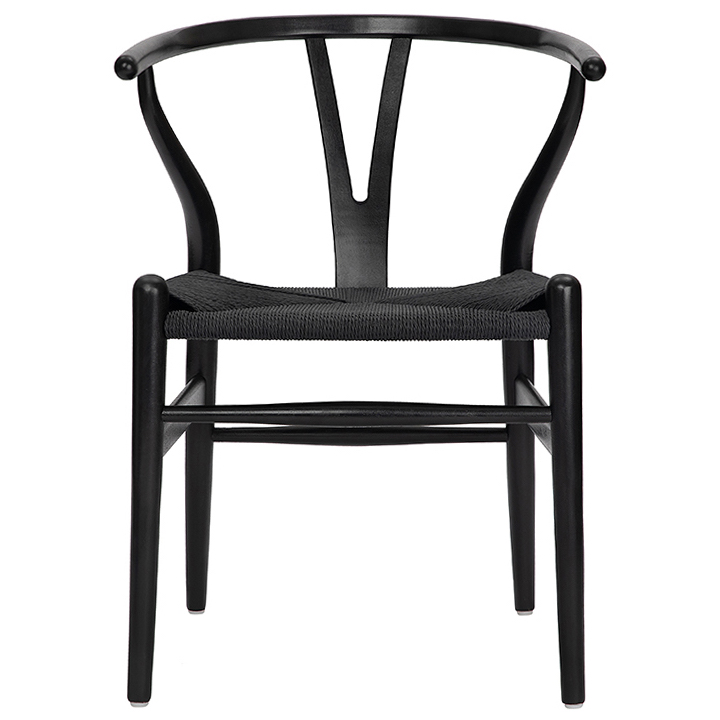 Стул Wish Bone Chair Черный Стул Wish Bone Chair Черный в Челябинске | Loft Concept