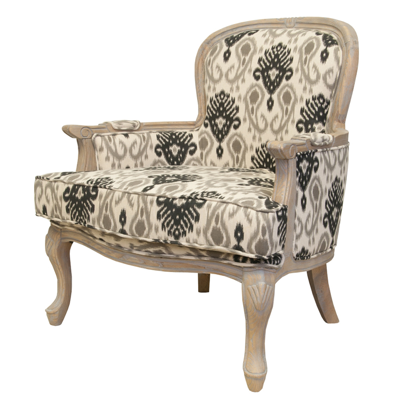 Кресло Amoret Armchair Бежевый Коричневый Кресло Amoret Armchair Бежевый Коричневый в Челябинске | Loft Concept