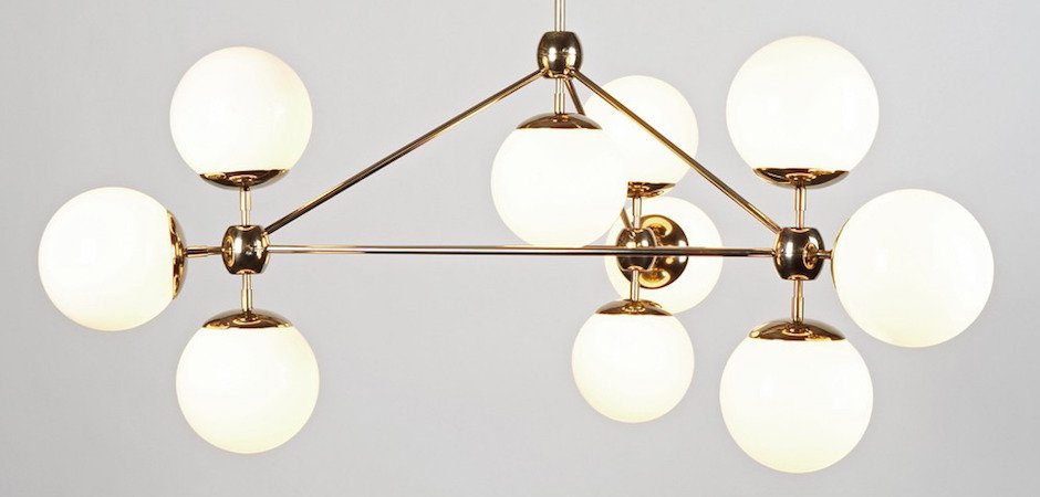 Люстра Modo Chandelier White Glass Люстра Modo Chandelier White Glass - Loft-Concept в Челябинске