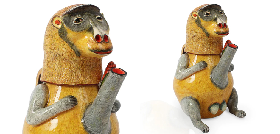 Кувшин Обезьяна с Кукурузой Monkey Teapot Кувшин Обезьяна с Кукурузой Monkey Teapot - Loft-Concept в Челябинске