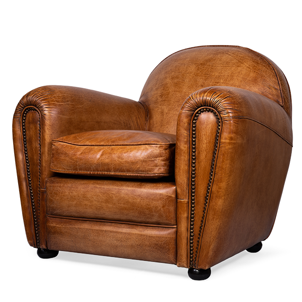 Кресло кожаное Old Town Flight brown Коричневый Кресло кожаное Old Town Flight brown Коричневый в Челябинске | Loft Concept