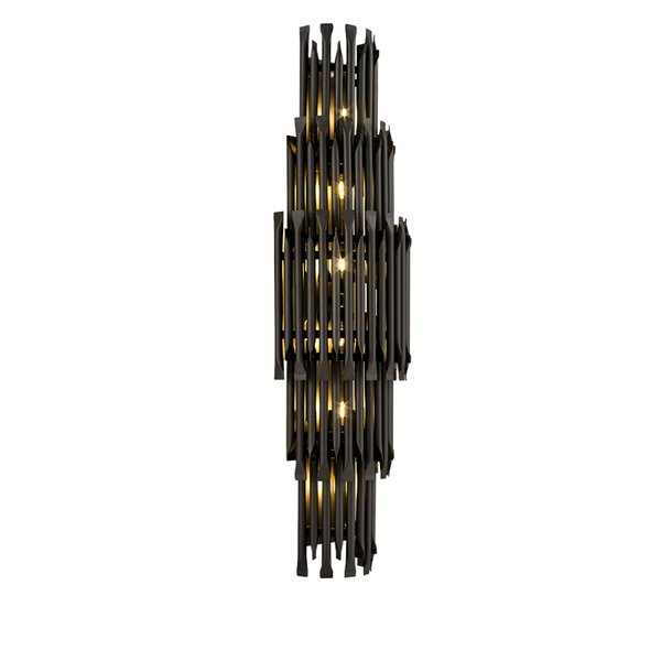 Бра MATHENY V WALL LAMP by DELIGHTFULL Black Черный матовый Бра MATHENY V WALL LAMP by DELIGHTFULL Black Черный матовый в Челябинске | Loft Concept