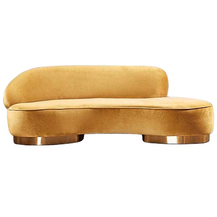 Диван Caramel Softness Шафрановый Диван Caramel Softness Шафрановый в Челябинске | Loft Concept
