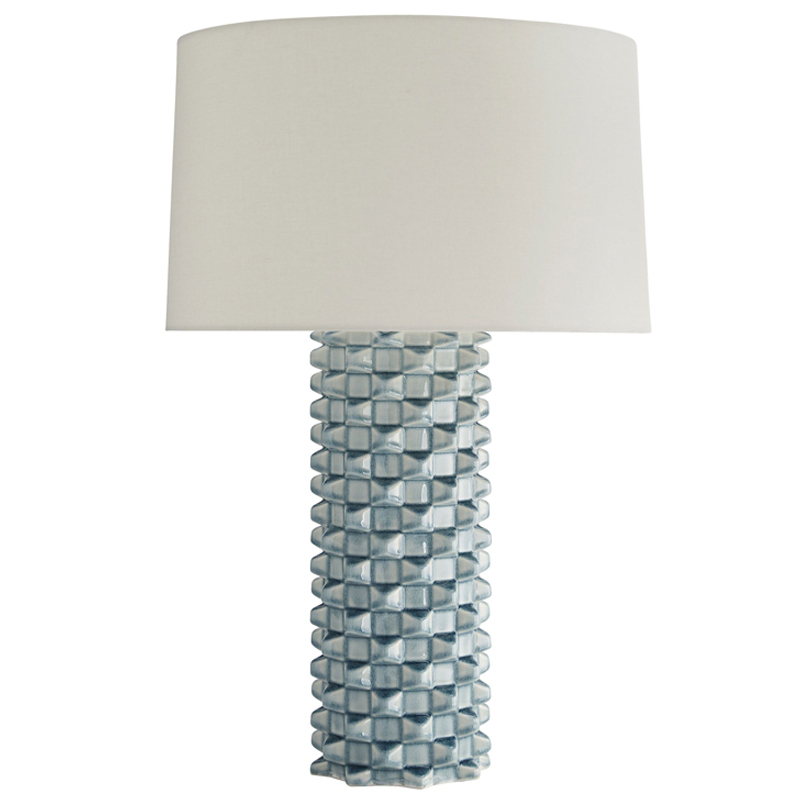 Дизайнерская настольная лампа ARI LAMP Синий Белый Дизайнерская настольная лампа ARI LAMP Синий Белый в Челябинске | Loft Concept