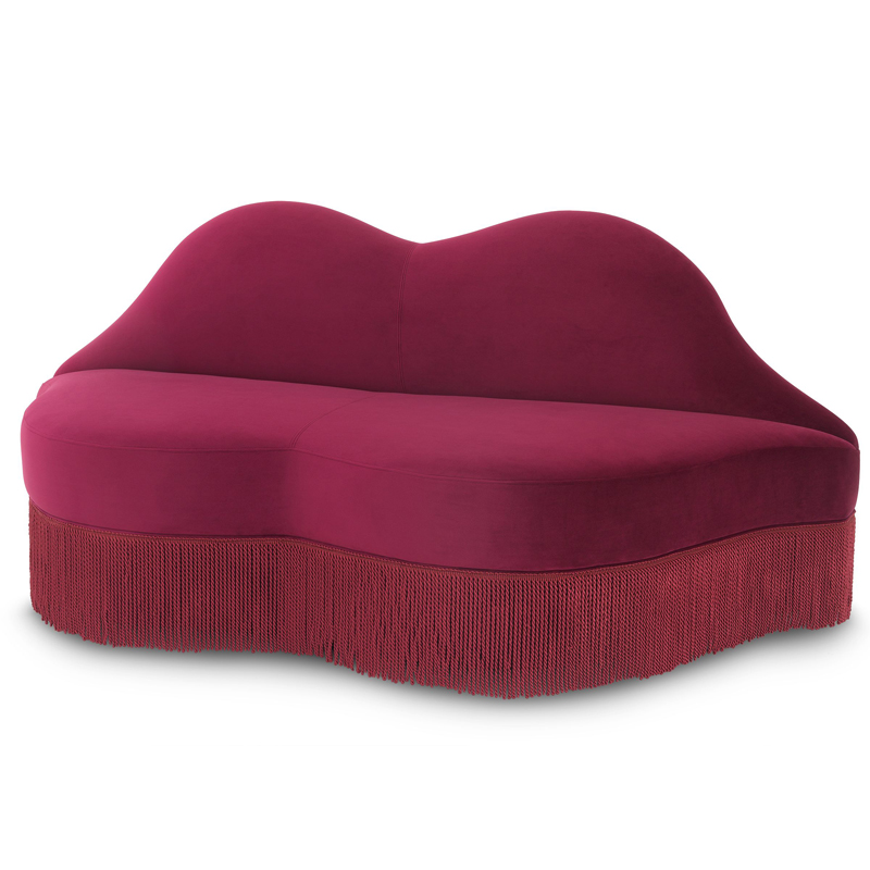 Диван Eichholtz Sofa The Kiss Бургундский красный Диван Eichholtz Sofa The Kiss Бургундский красный в Челябинске | Loft Concept
