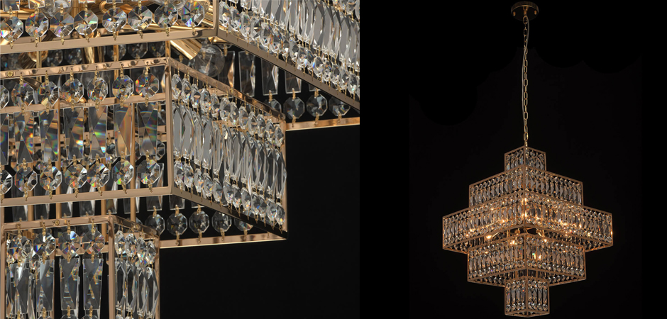 Люстра Crystal Inserts Lamp 16 Люстра Crystal Inserts Lamp 16 - Loft-Concept в Челябинске