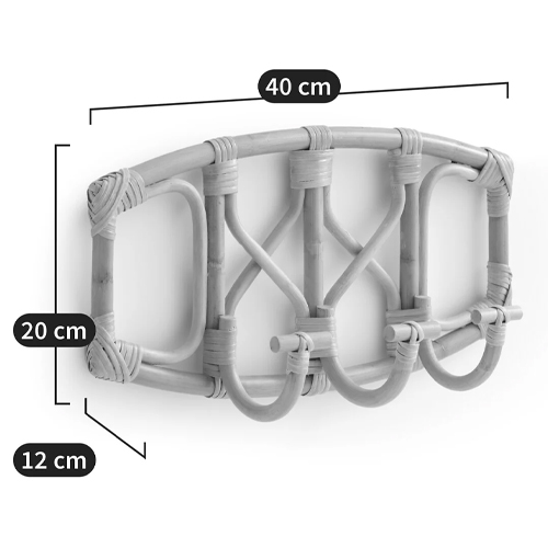 Настенная вешалка из ротанга Willa Wall Hanger S в Челябинске