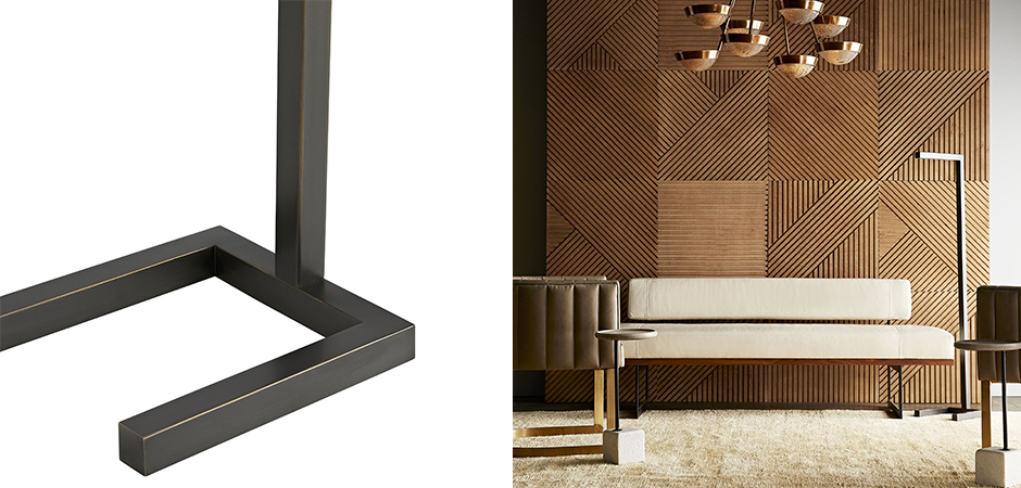 Торшер Arteriors SALFORD FLOOR LAMP Black Торшер Arteriors SALFORD FLOOR LAMP Black - Loft-Concept в Челябинске