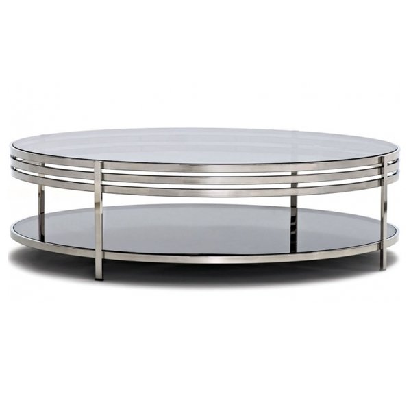 Столик Ula Round coffee table ULA002 Нержавеющая сталь Столик Ula Round coffee table ULA002 Нержавеющая сталь в Челябинске | Loft Concept