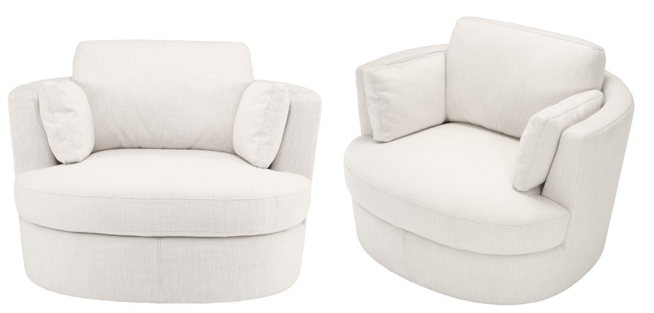 Кресло Eichholtz Chair Clarissa White Кресло Eichholtz Chair Clarissa White - Loft-Concept в Челябинске