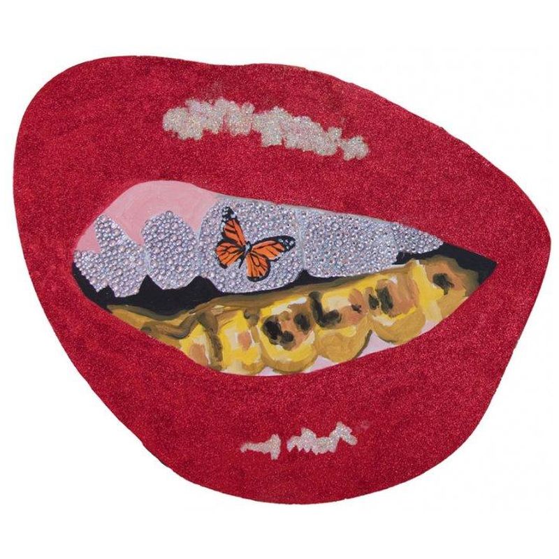 Картина “Red Grill with Monarch Butterfly” Мульти Картина “Red Grill with Monarch Butterfly” Мульти в Челябинске | Loft Concept