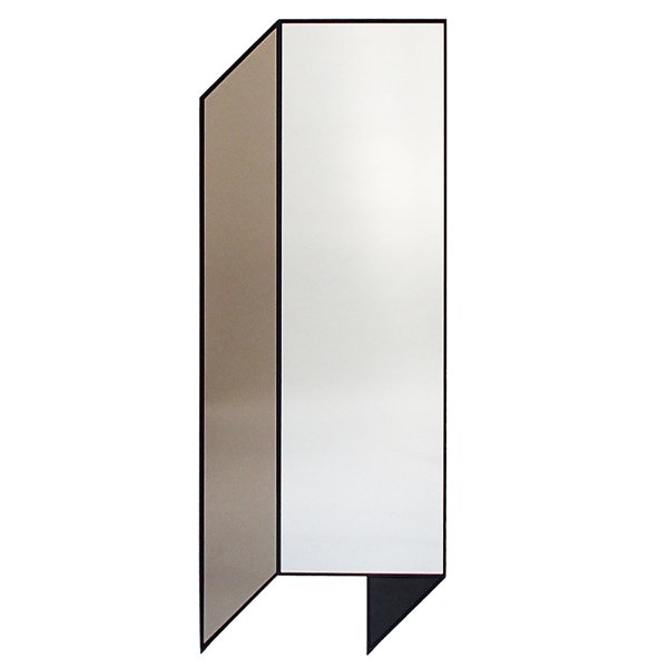 Зеркало Bower Fold Floor Shape Mirror Прозрачный Черный Серый Зеркало Bower Fold Floor Shape Mirror Прозрачный Черный Серый в Челябинске | Loft Concept