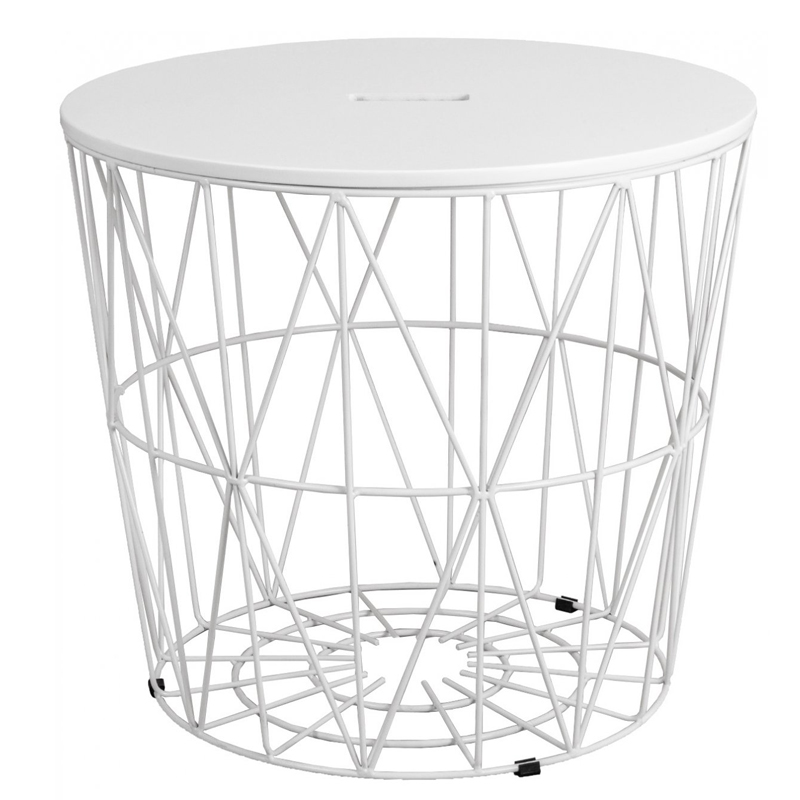 Приставной стол Cambria Side Table white Белый Приставной стол Cambria Side Table white Белый в Челябинске | Loft Concept