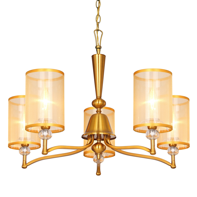 Люстра Boniface Chandelier 68 Латунь Золотой Шампань Прозрачный Люстра Boniface Chandelier 68 Латунь Золотой Шампань Прозрачный в Челябинске | Loft Concept