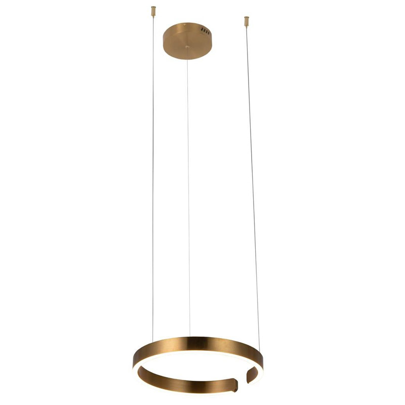 Подвесной светильник Half Ring brass 40 Латунь Золотой Подвесной светильник Half Ring brass 40 Латунь Золотой в Челябинске | Loft Concept