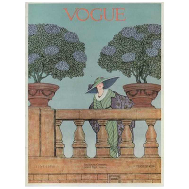 Постер Vogue Cover 1912 June Постер Vogue Cover 1912 June в Челябинске | Loft Concept