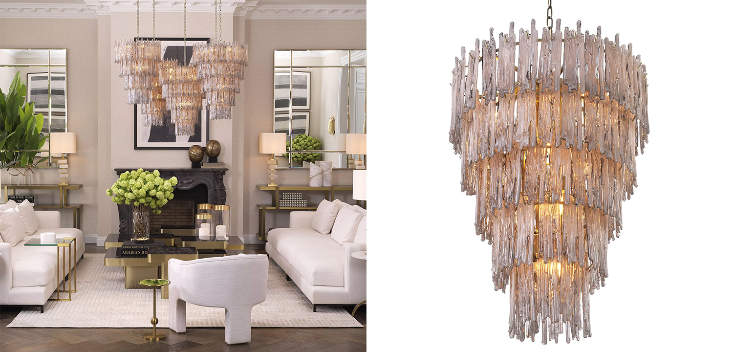 Люстра Eichholtz Chandelier Saint Roch L - фото