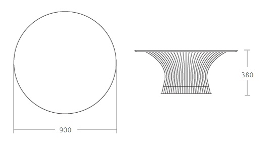 Стол Platner Coffee в Челябинске