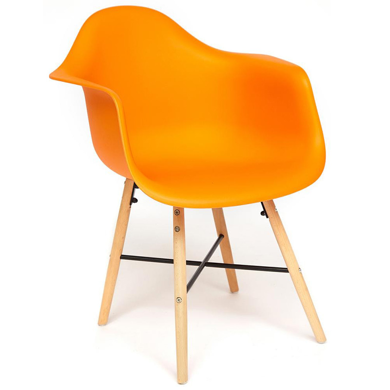 Стул DAW orange Оранжевый Древесина Стул DAW orange Оранжевый Древесина в Челябинске | Loft Concept