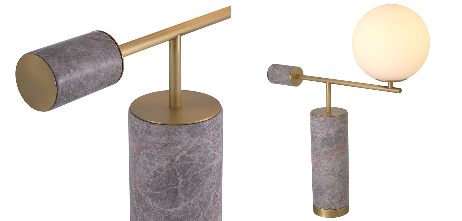 Настольная лампа Eichholtz Table Lamp Xperience Grey - фото