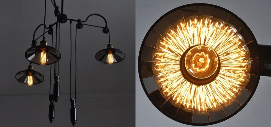 Люстра Loft Cone Pendant Reflector Balance 3 Люстра Loft Cone Pendant Reflector Balance 3 - Loft-Concept в Челябинске