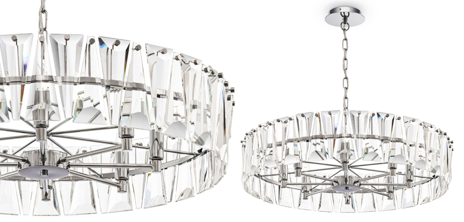 Люстра Ruby Crystal Chandelier Chrome 75 Люстра Ruby Crystal Chandelier Chrome 75 - Loft-Concept в Челябинске