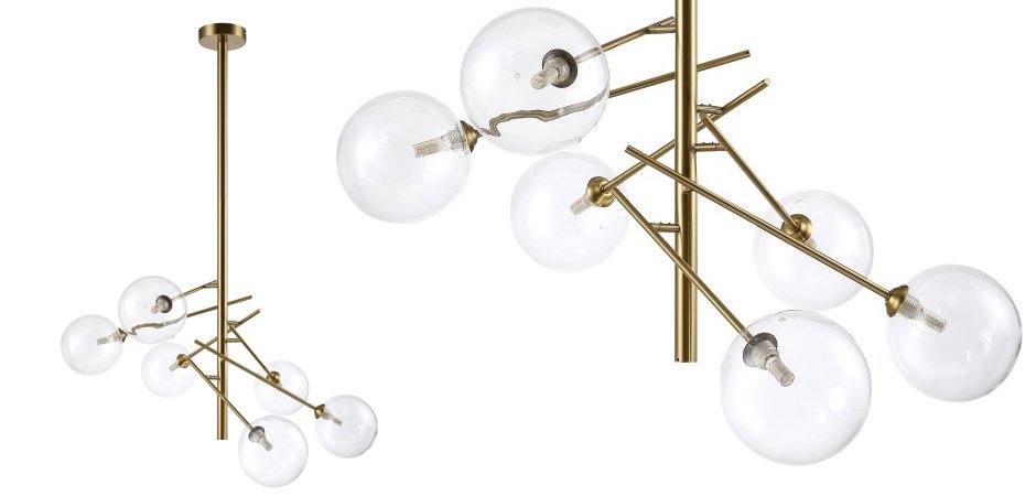 Люстра Gallotti & Radice Straight 6 Люстра Gallotti & Radice Straight 6 - Loft-Concept в Челябинске