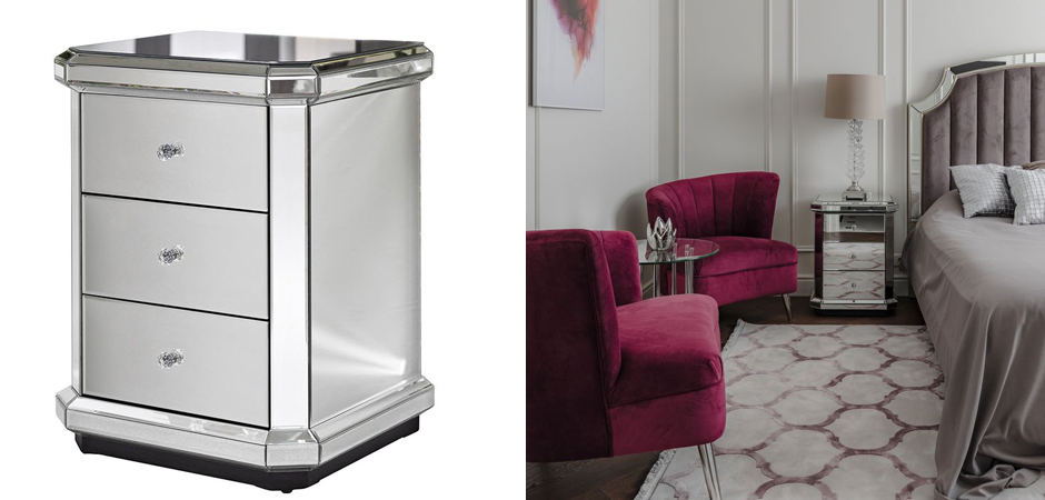 Тумба Mirror Nightstand Тумба Mirror Nightstand - Loft-Concept в Челябинске