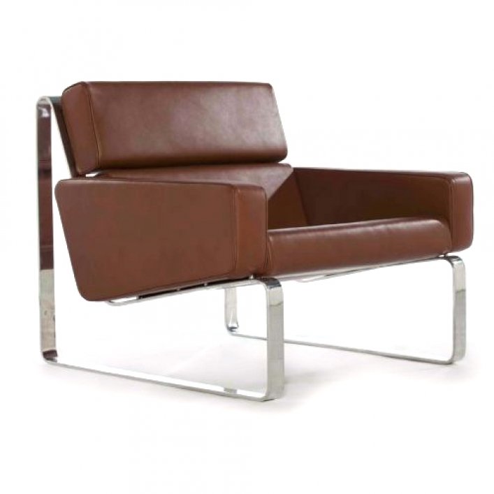 Кресло Loveseat Коричневый Кресло Loveseat Коричневый в Челябинске | Loft Concept