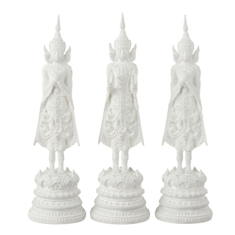 Статуэтка Buddha 3x Белый Статуэтка Buddha 3x Белый в Челябинске | Loft Concept