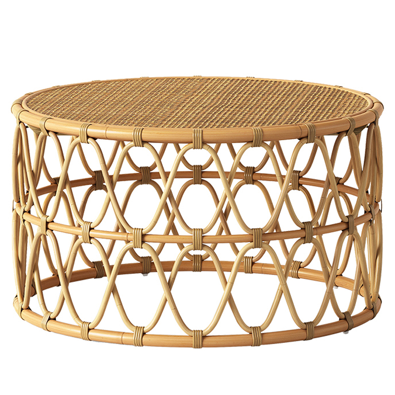 Кофейный стол Lotta Wicker Coffee Table Древесина Кофейный стол Lotta Wicker Coffee Table Древесина в Челябинске | Loft Concept