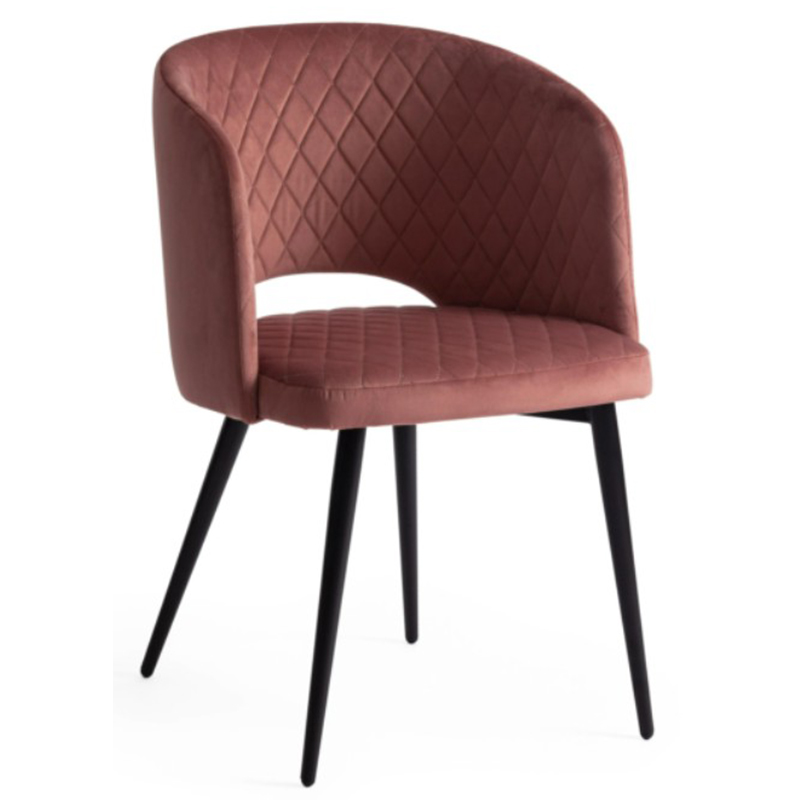 Стул Janice Coral Chair Коралловый Черный Стул Janice Coral Chair Коралловый Черный в Челябинске | Loft Concept