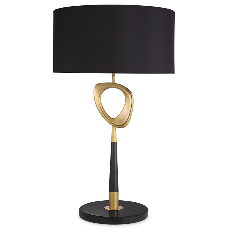 Настольная лампа Eichholtz Table Lamp Celine Латунь Черный Настольная лампа Eichholtz Table Lamp Celine Латунь Черный в Челябинске | Loft Concept