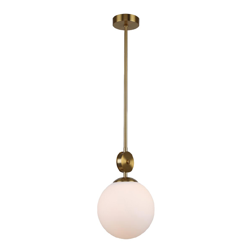 Подвесной светильник Kyran Bronze Hanging Lamp Бронза Белый Подвесной светильник Kyran Bronze Hanging Lamp Бронза Белый в Челябинске | Loft Concept
