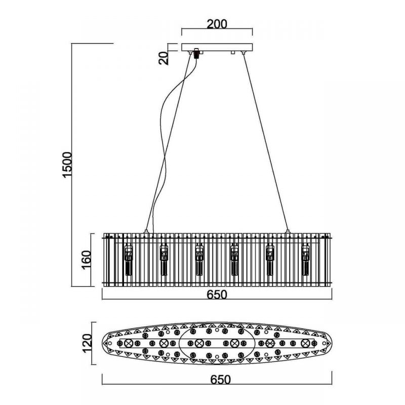 Люстра Board Chandelier Люстра Board Chandelier в Челябинске
