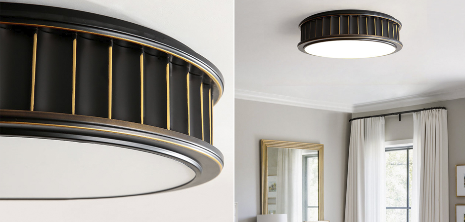Потолочный светильник Drum Ceiling Lamp Потолочный светильник Drum Ceiling Lamp - Loft-Concept в Челябинске