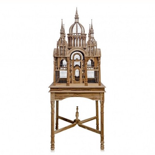 Клетка для птиц дворец BIRD CAGE LARGE BIRD CAGE Коричневый Клетка для птиц дворец BIRD CAGE LARGE BIRD CAGE Коричневый в Челябинске | Loft Concept