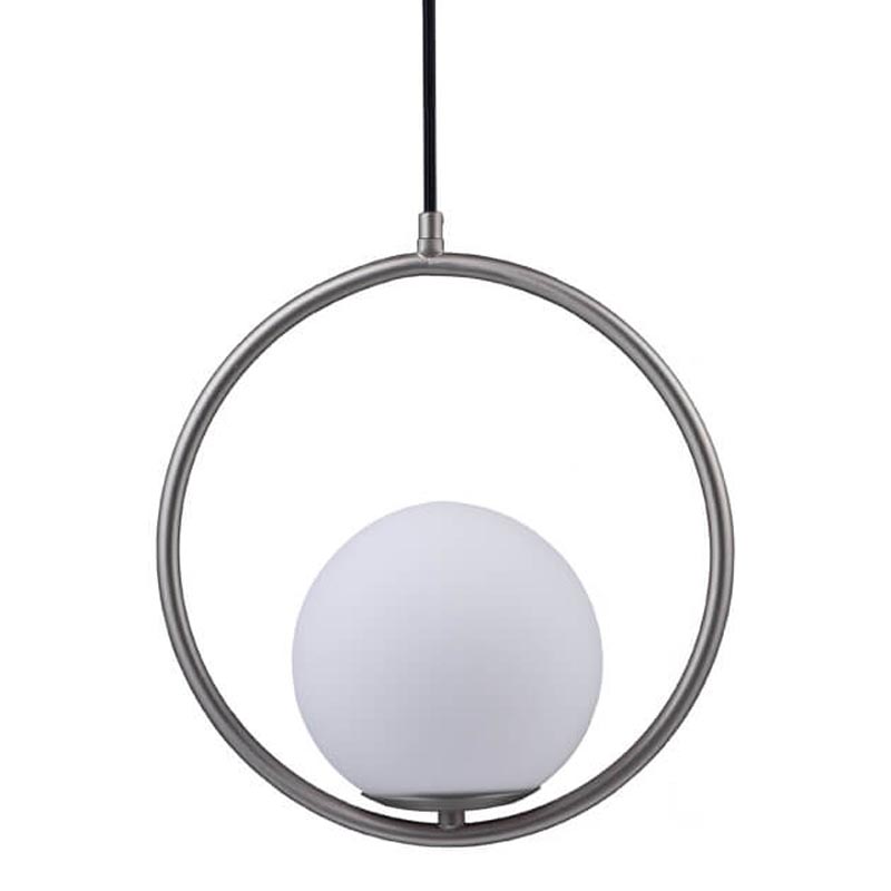 Подвесной светильник B.LUX C Ball circle nickel Белый Никель Подвесной светильник B.LUX C Ball circle nickel Белый Никель в Челябинске | Loft Concept