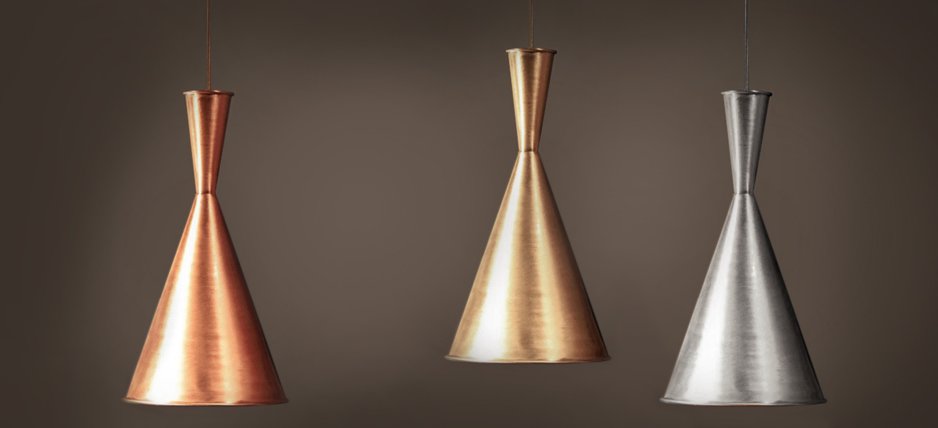 Подвесной светильник Copper Pendant Lamp Beat Light Tall Подвесной светильник Copper Pendant Lamp Beat Light Tall - Loft-Concept в Челябинске