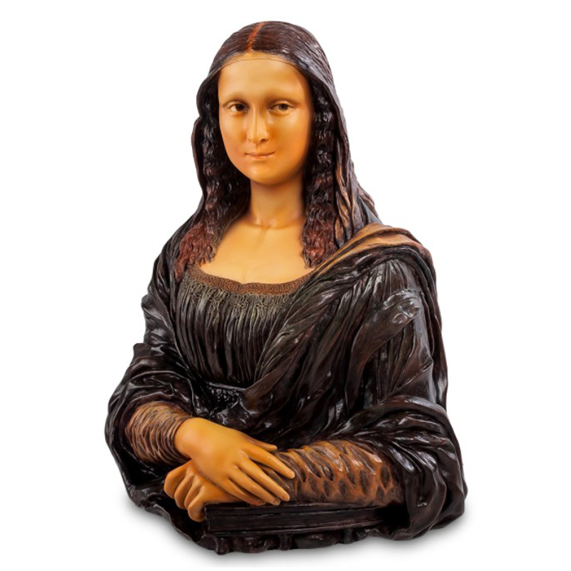 Статуэтка Mona Lisa Коричневый Бежевый Статуэтка Mona Lisa Коричневый Бежевый в Челябинске | Loft Concept