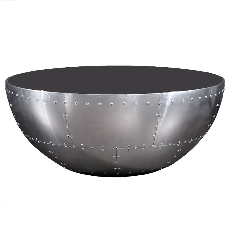 Кофейный стол Aviator spitfire coffee table Алюминий Кофейный стол Aviator spitfire coffee table Алюминий в Челябинске | Loft Concept