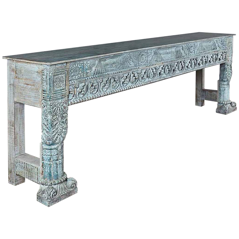 Консоль Arnav Console Винтажный голубой в Челябинске | Loft Concept 