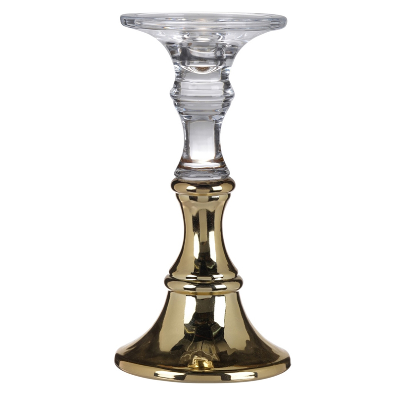 Подсвечник Eugenie Candlestick 24 Глянцевое золото Подсвечник Eugenie Candlestick 24 Глянцевое золото в Челябинске | Loft Concept