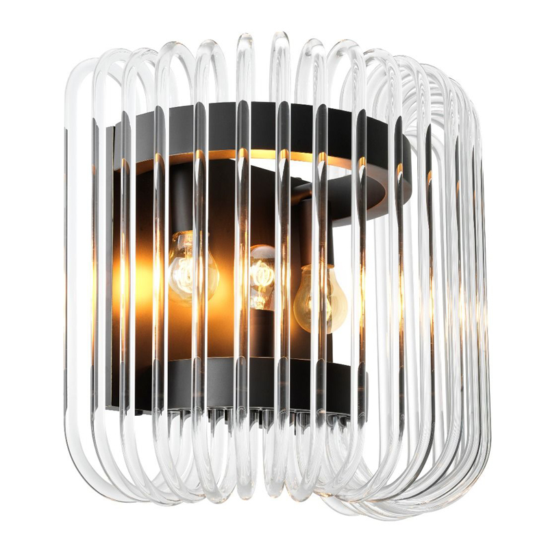 Бра Eichholtz Wall Lamp Sutton House Темная бронза Прозрачный Бра Eichholtz Wall Lamp Sutton House Темная бронза Прозрачный в Челябинске | Loft Concept