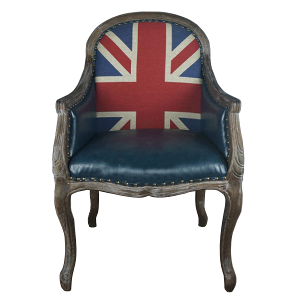 Кресло Bergere Union Jack Pattern II Кресло Bergere Union Jack Pattern II в Челябинске | Loft Concept